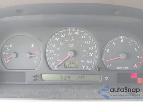 2002 Volvo C70 Lt z USA, uszkodzony, nr VIN YV1NC56D52J029439